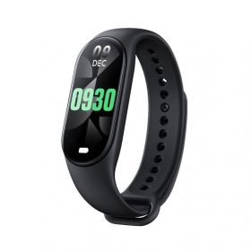 2023 New M8 Smart Watch Sports Fitness Watches Men Women Smart Bracelet (Color: BLACK)