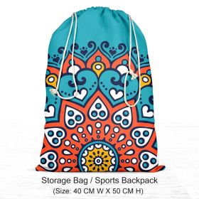 5PCS Yoga Ball Magic Ring Pilates Circle Exercise Equipment Workout Fitness Training Resistance Support Tool Stretch Band Gym (Color: Backpack 40X50CM 1)