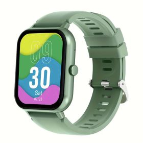 183 Full Touch Screen Smart Watch 100 Sport Modes Ai Control Games Ideal for Android IOS Phones (Color: Deep Green)