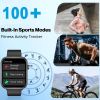 Smart Waterproof Glucose Watch Answer Calls 100 Sport Modes