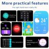Smart Waterproof Glucose Watch Answer Calls 100 Sport Modes