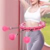 Custom Knots Weighted Hoola Fitness Hoop Smart Hula Thin Waist Weight Loss Knots Weighted Hoola Fitness Hoop Smart Hula Thin Waist Weight Loss