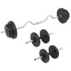 Barbell and Dumbbell Set 66.1 lb