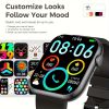 Smart Waterproof Glucose Watch Answer Calls 100 Sport Modes
